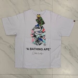 BAPE Big Ape Head White T-Shirt Men’s Size Medium & Large